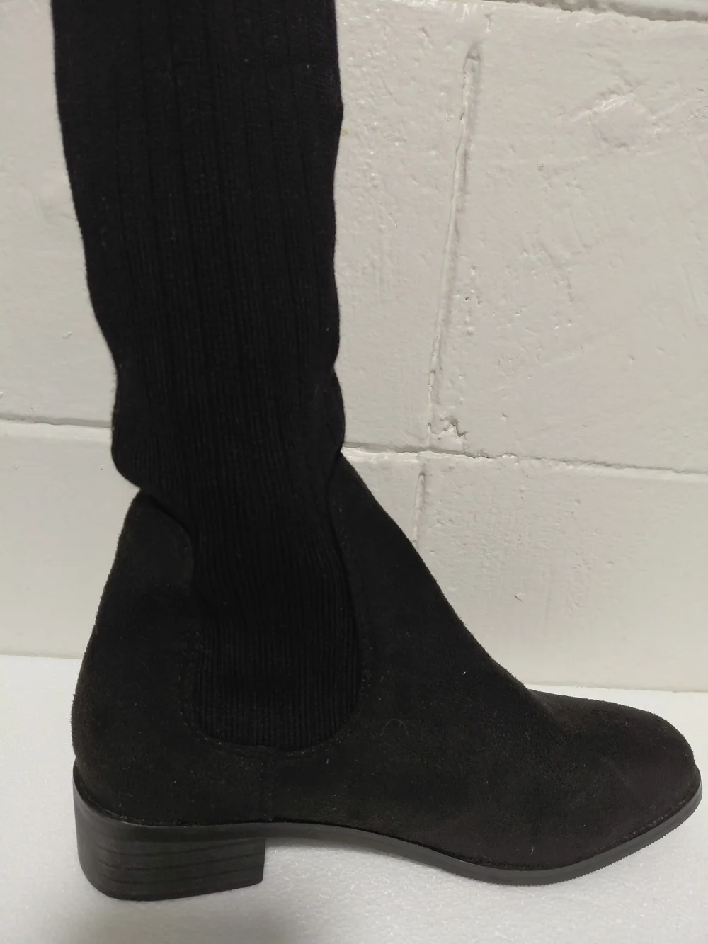 Black Over-the-Knee Women's Boot